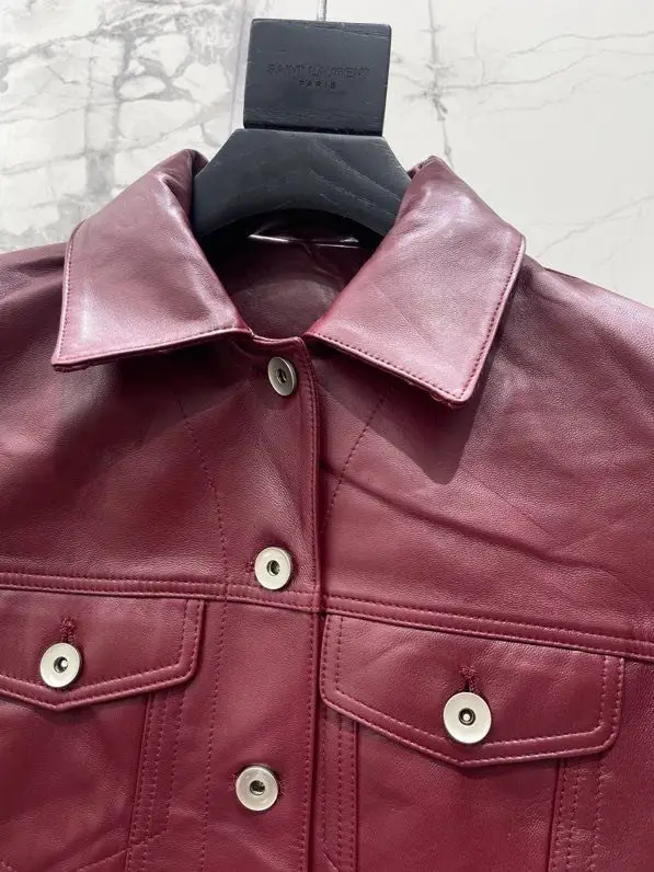 Bottega Veneta Jacket leather women's — Photo 3
