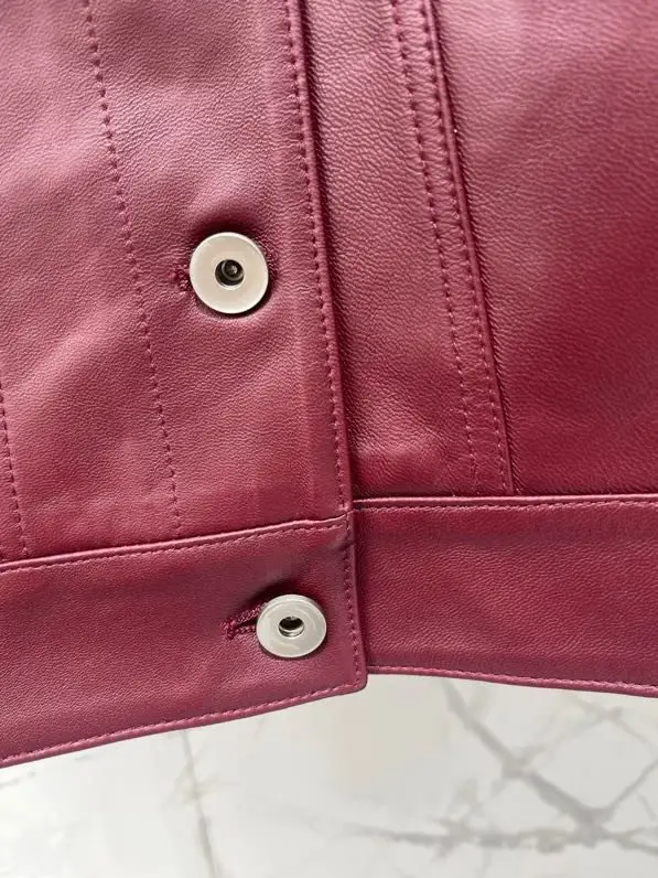 Bottega Veneta Jacket leather women's — Photo 4