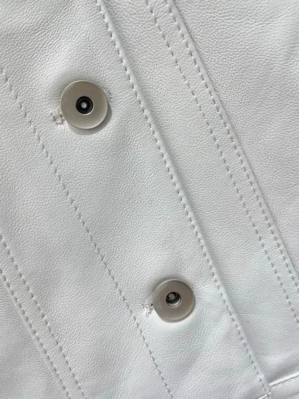 Bottega Veneta Jacket leather women's — Photo 4