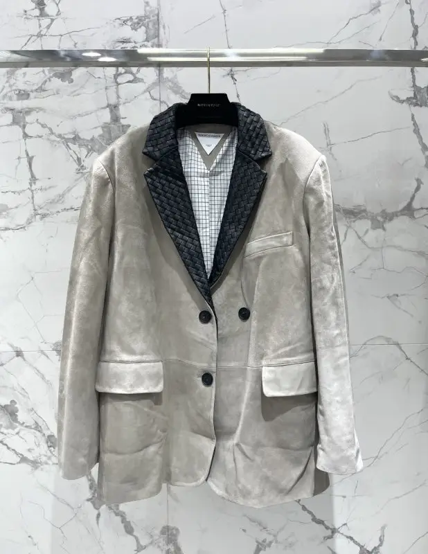 Bottega Veneta Jacket suede women's — Photo 1