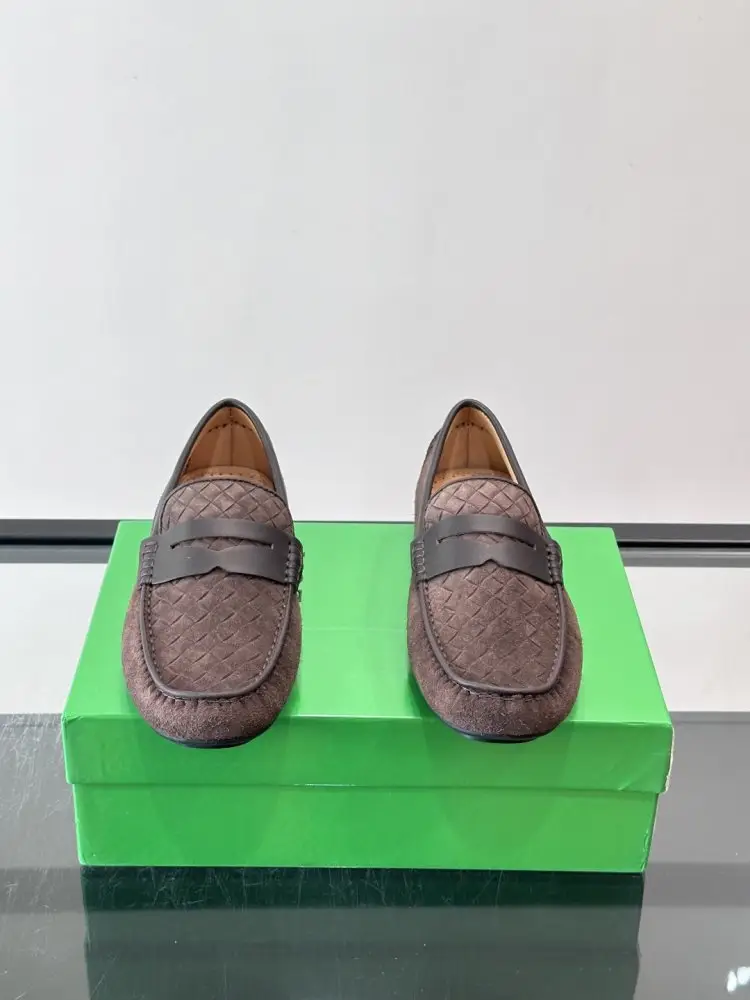 Bottega Veneta Мокасини чоловічі шкіряні — Фото 2