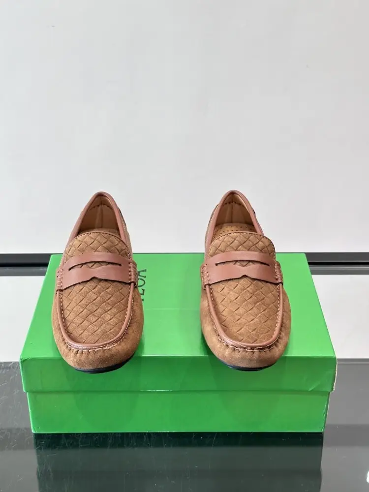 Bottega Veneta Мокасини чоловічі шкіряні — Фото 2