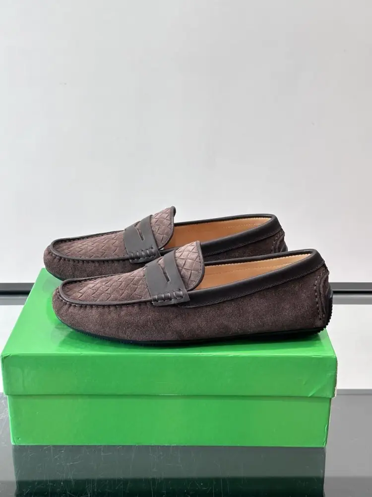 Bottega Veneta Мокасини чоловічі шкіряні — Фото 3
