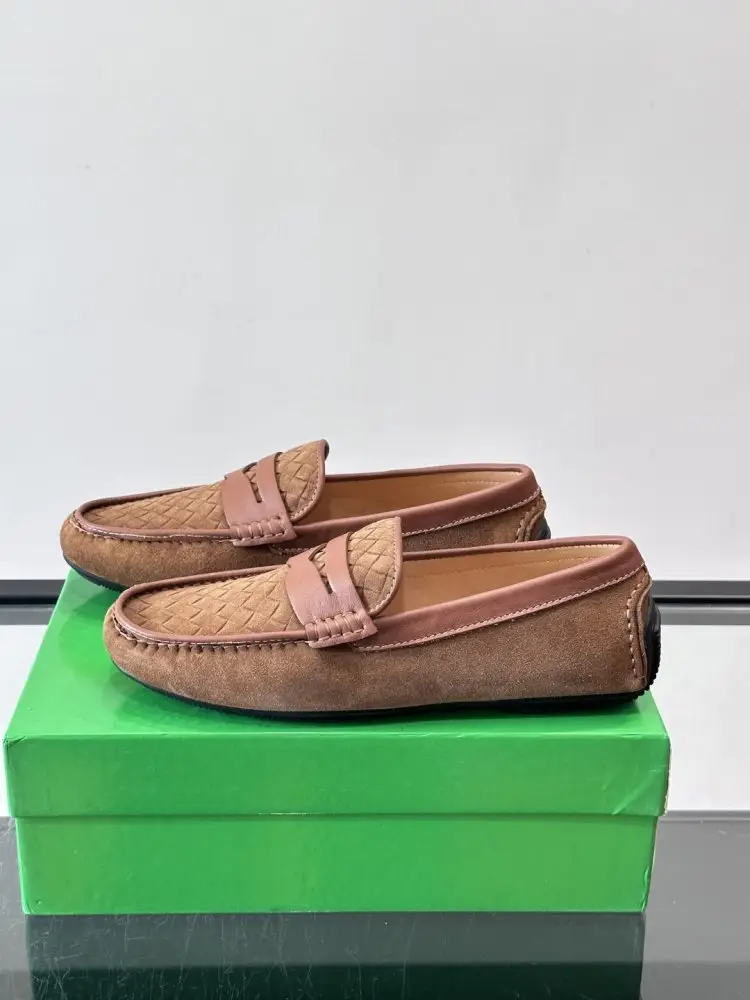 Bottega Veneta Мокасини чоловічі шкіряні — Фото 3