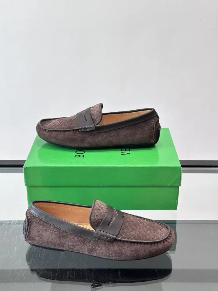 Bottega Veneta Мокасини чоловічі шкіряні — Фото 4