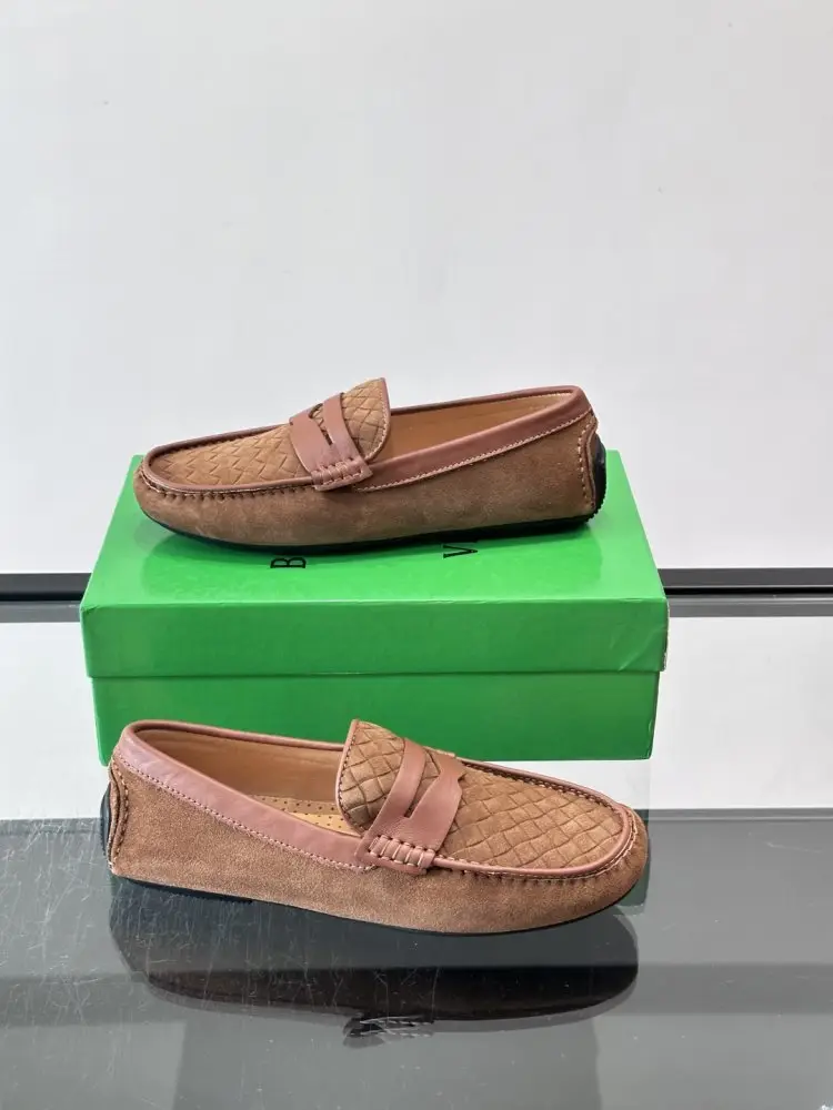 Bottega Veneta Мокасини чоловічі шкіряні — Фото 4