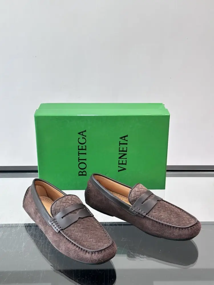 Bottega Veneta Мокасини чоловічі шкіряні — Фото 5