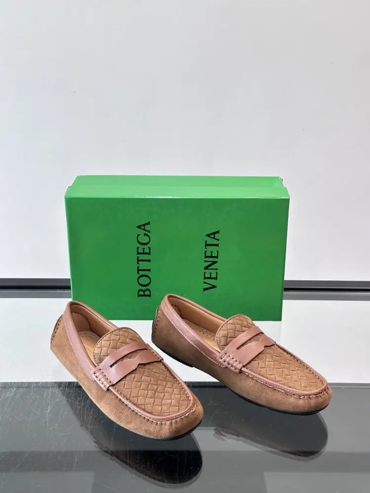 Bottega Veneta Мокасини чоловічі шкіряні — Фото 5