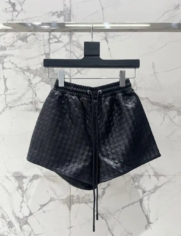Bottega Veneta — Shorts leather women's