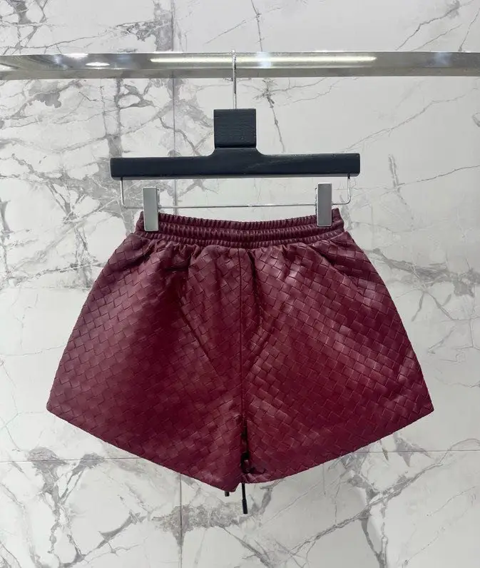 Bottega Veneta — Shorts leather women's