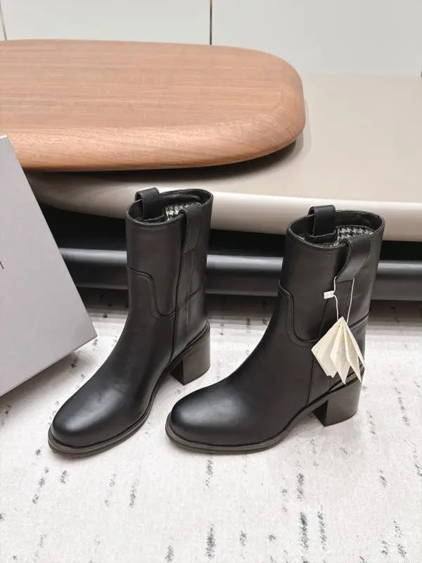 Brunello Cucinelli — Ботильоны кожаные женские
