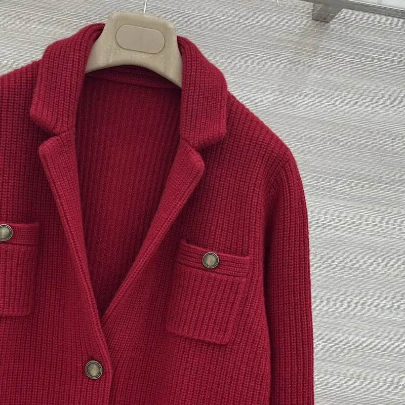 Brunello Cucinelli Cashmere knitted blazer — Photo 4