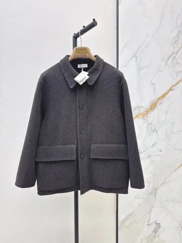 Brunello Cucinelli — Пальто жерстяное женское