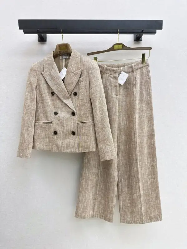 Brunello Cucinelli — Костюм льняной женский
