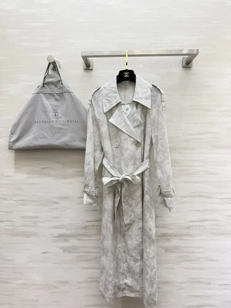 Brunello Cucinelli — Женский длинный тренч