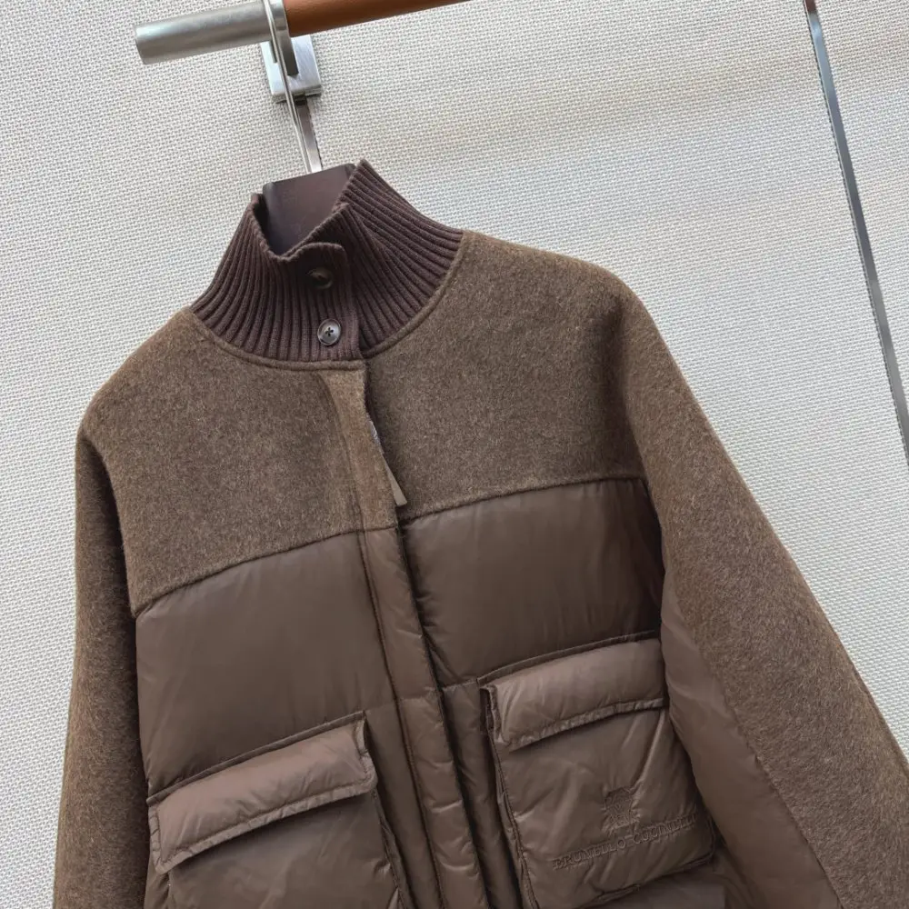 Brunello Cucinelli Куртка пуховик жіноча — Фото 3