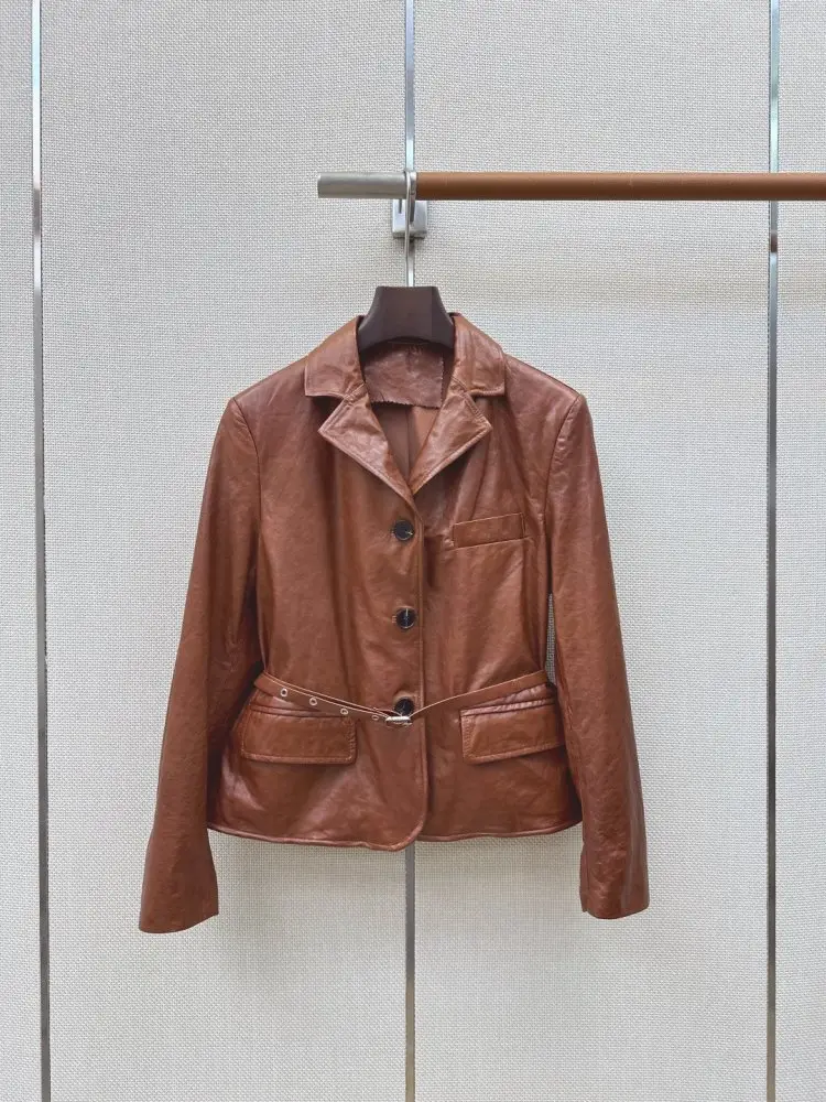 Brunello Cucinelli — Куртка кожаная женская