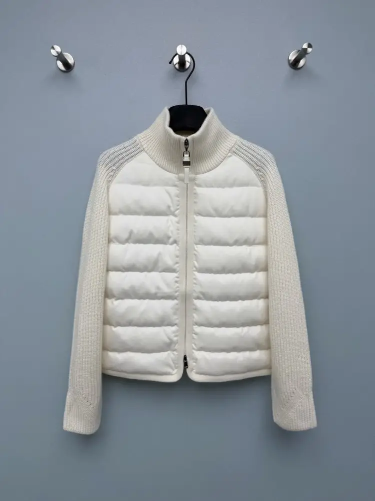 Brunello Cucinelli Jacket of cashmere on feathers — Photo 1