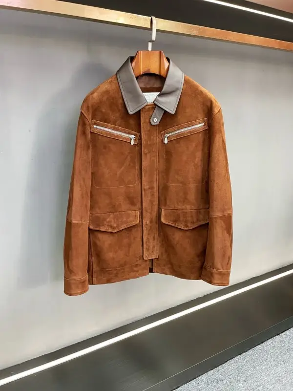 Brunello Cucinelli — Jacket suede men's