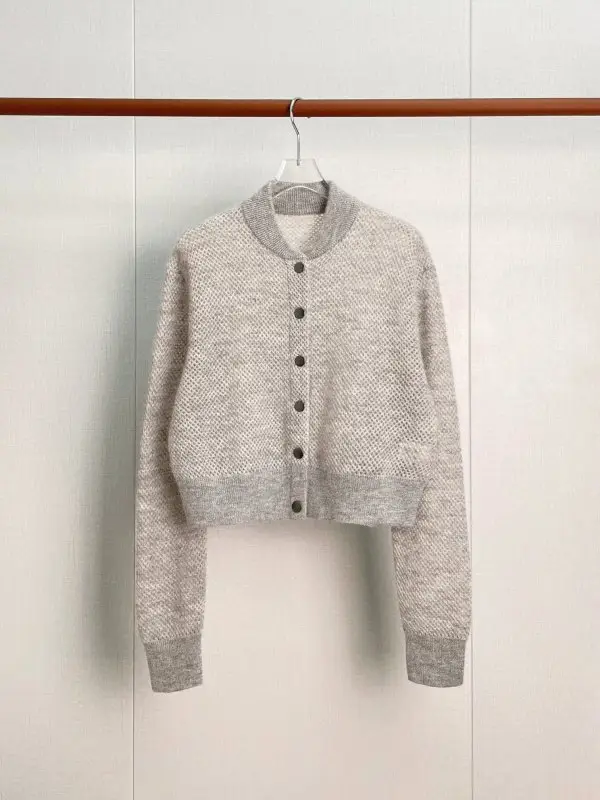 Brunello Cucinelli — Knitted cardigan from long sleeves
