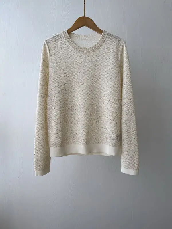 Brunello Cucinelli — Knitted pullover from long sleeves