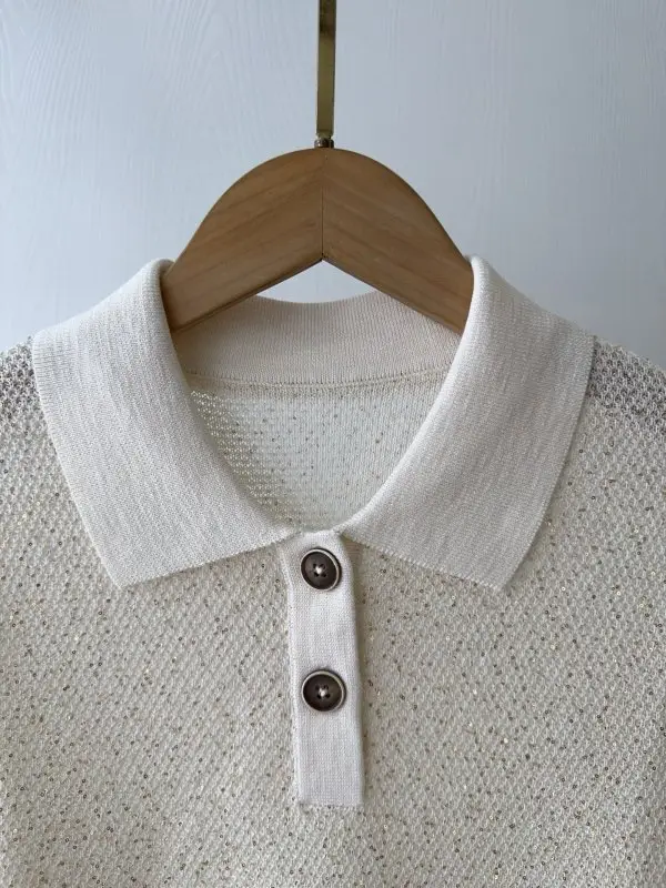 Brunello Cucinelli Knitted pullover from long sleeves — Photo 3