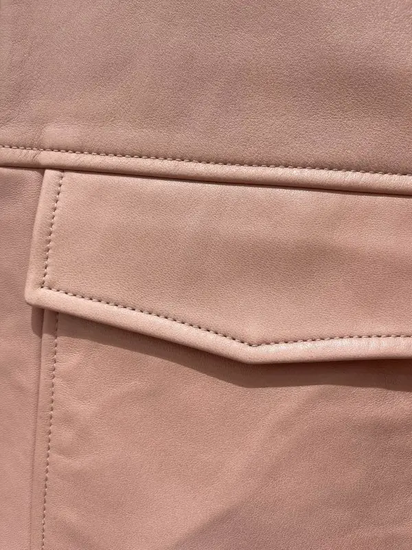 Brunello Cucinelli Шкіряна куртка жіноча — Фото 4