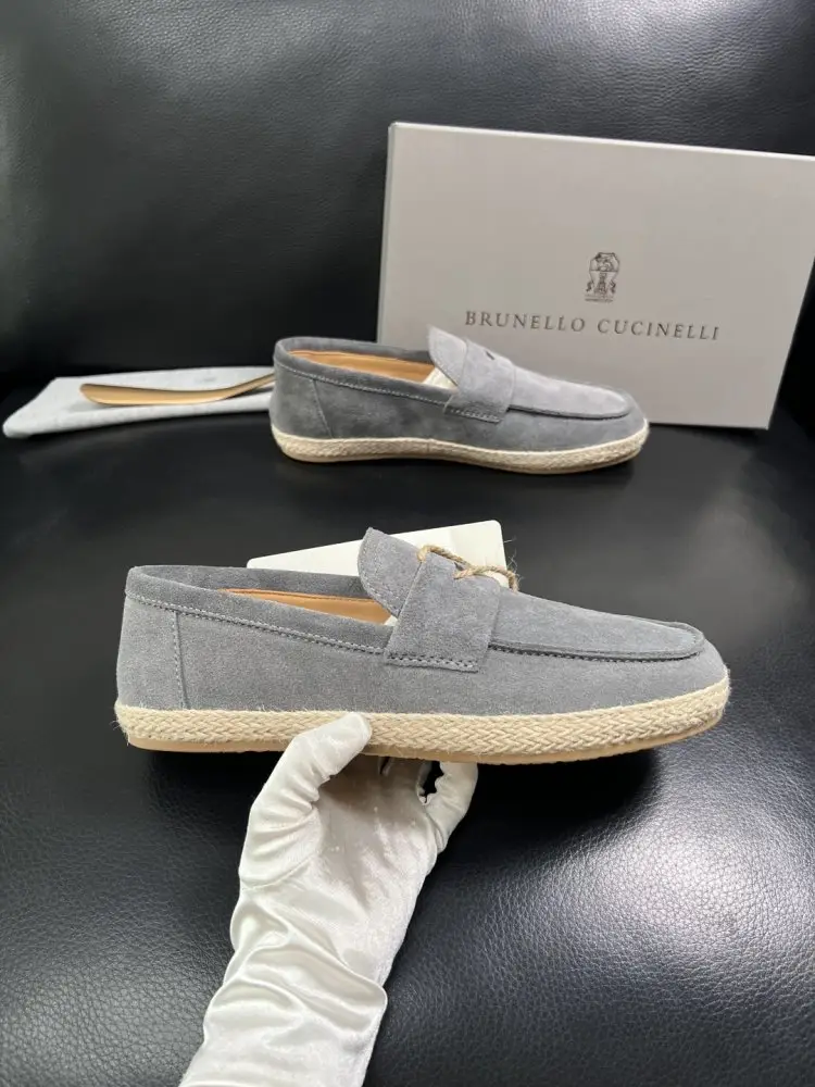 Brunello Cucinelli Лоферы чоловічі — Фото 4