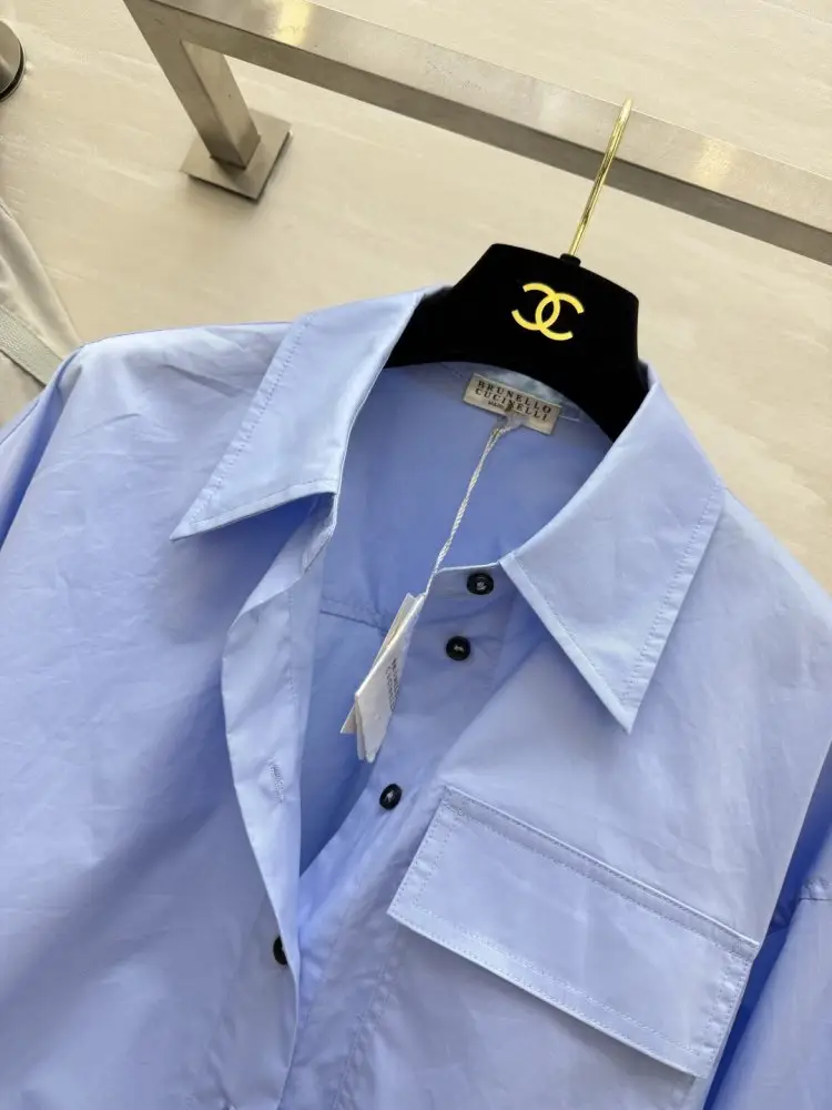 Brunello Cucinelli Рубашка женская — Фото 4