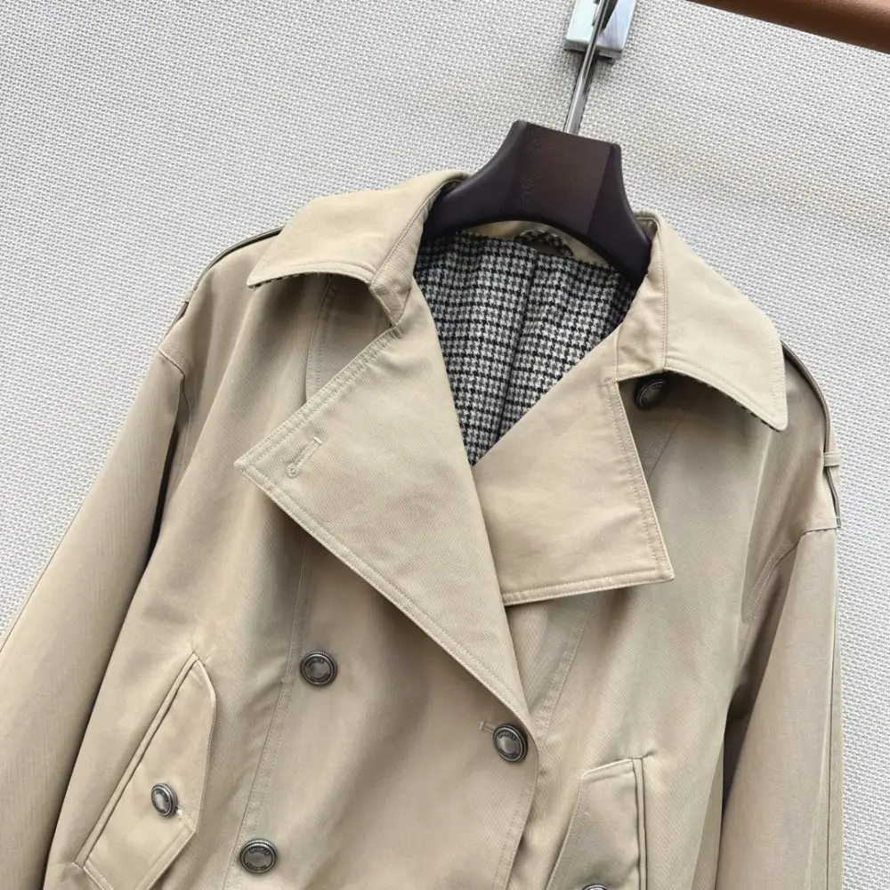 Brunello Cucinelli Short trench female — Photo 4