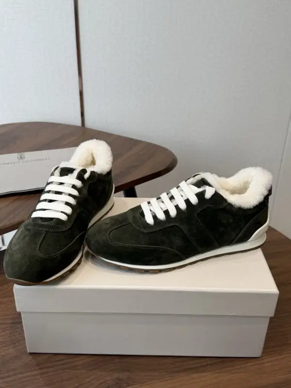 Brunello Cucinelli Sneakers on fur women's — Photo 4