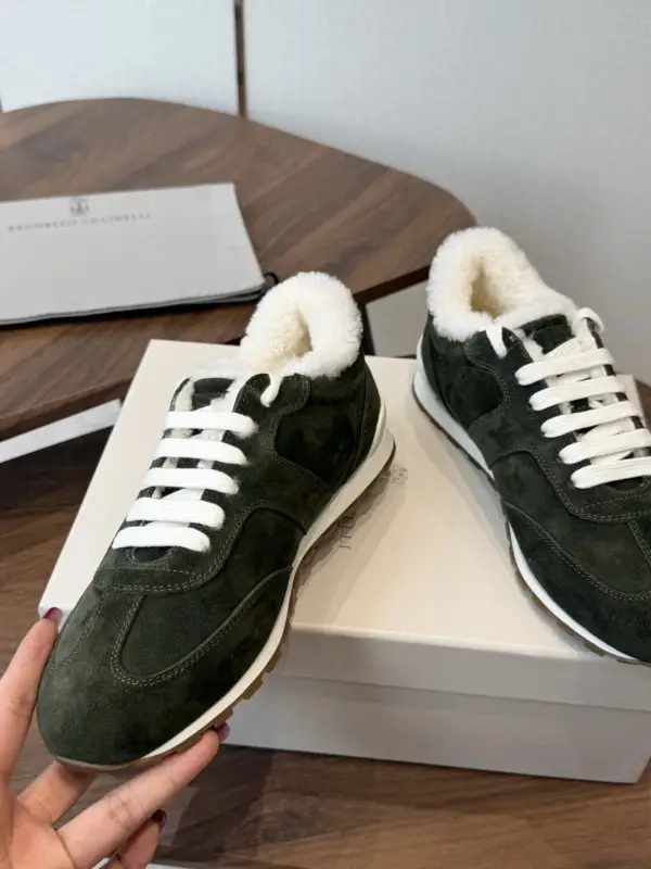 Brunello Cucinelli Sneakers on fur women's — Photo 5