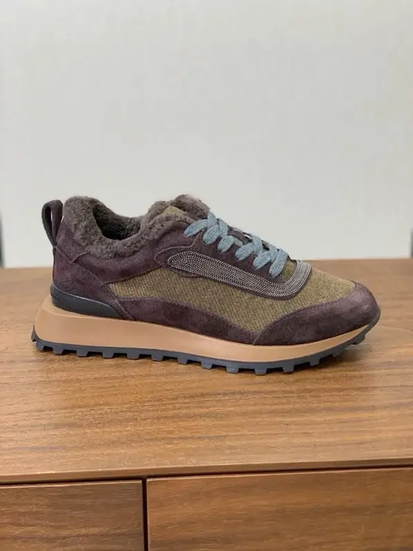 Brunello Cucinelli — Sneakers women's on fur
