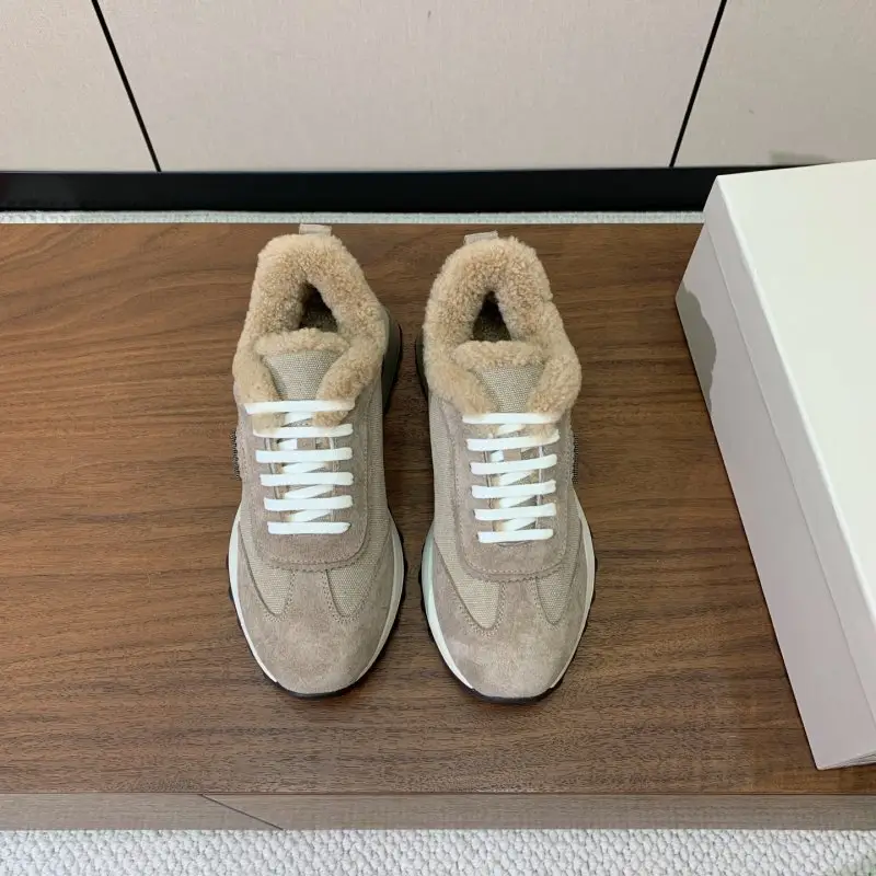 Brunello Cucinelli Sneakers women's on fur — Photo 2