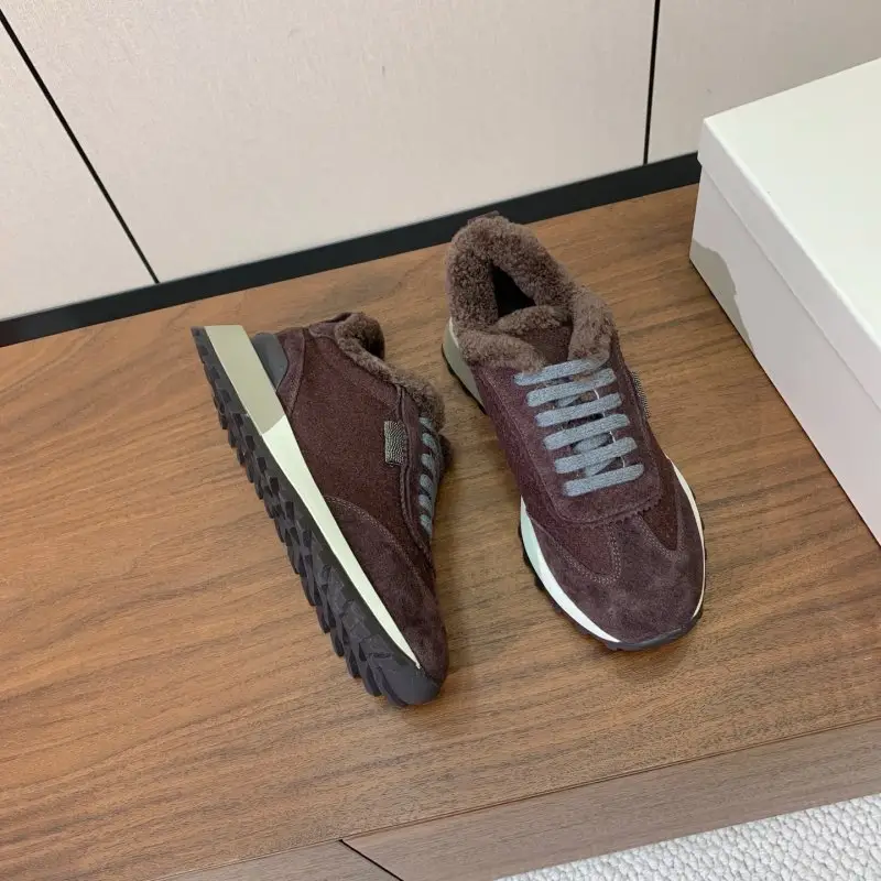 Brunello Cucinelli Sneakers women's on fur — Photo 3