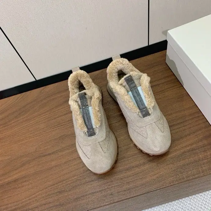 Brunello Cucinelli Sneakers women's on fur — Photo 3