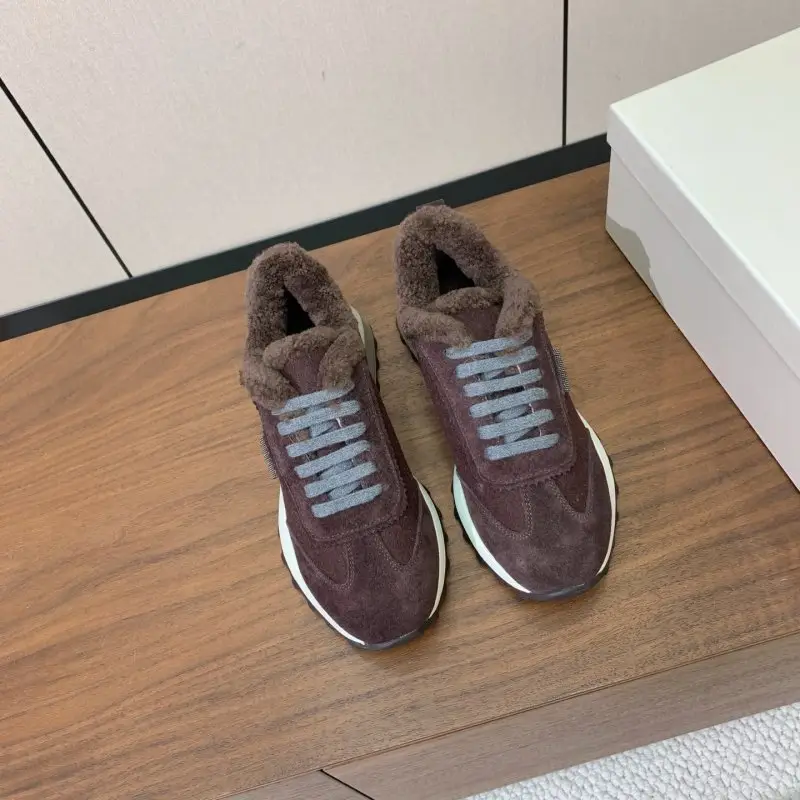 Brunello Cucinelli Sneakers women's on fur — Photo 4