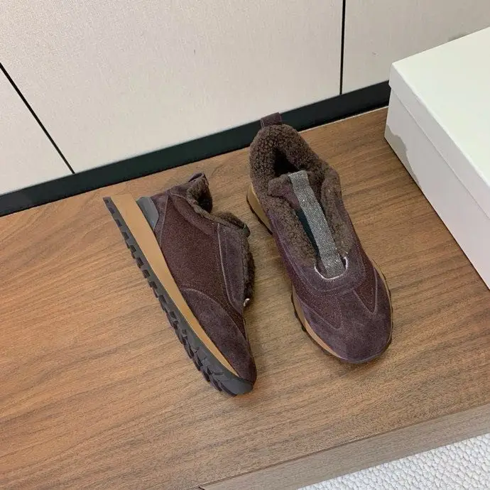 Brunello Cucinelli Sneakers women's on fur — Photo 4