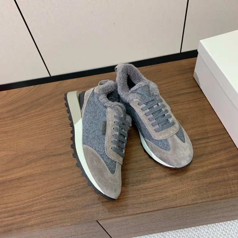 Brunello Cucinelli Sneakers women's on fur — Photo 5
