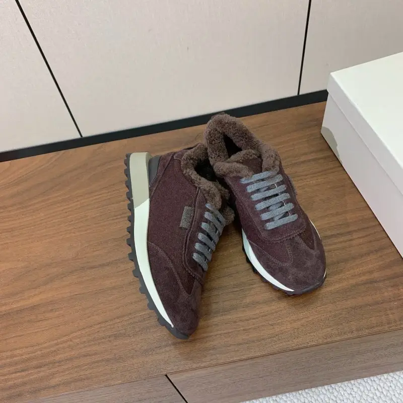 Brunello Cucinelli Sneakers women's on fur — Photo 5