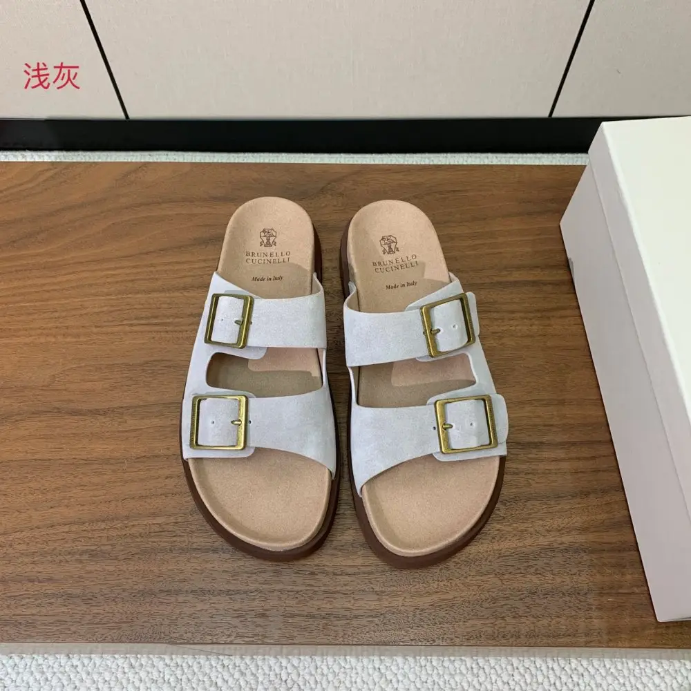 Brunello Cucinelli Шльопанці чоловічі — Фото 2