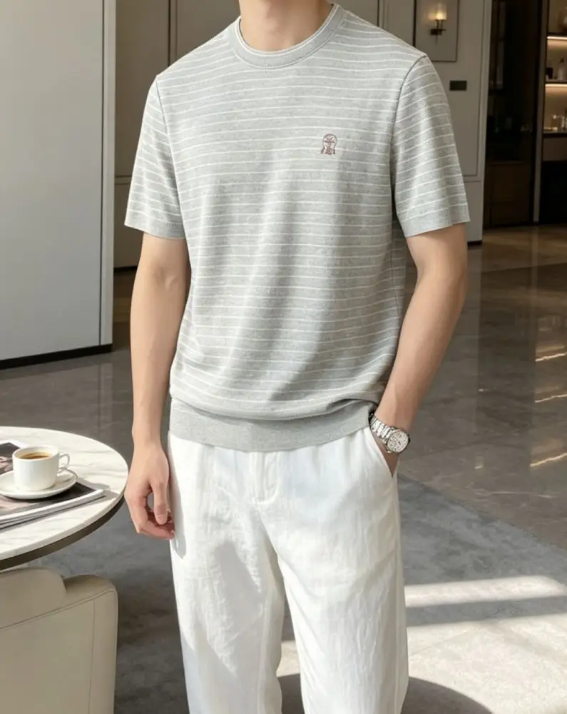 Brunello Cucinelli — Футболка чоловіча