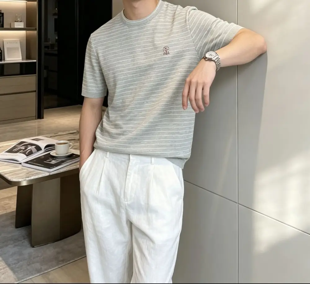 Brunello Cucinelli T-shirt men's — Photo 2