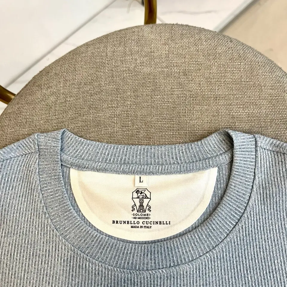 Brunello Cucinelli Футболка чоловіча — Фото 3