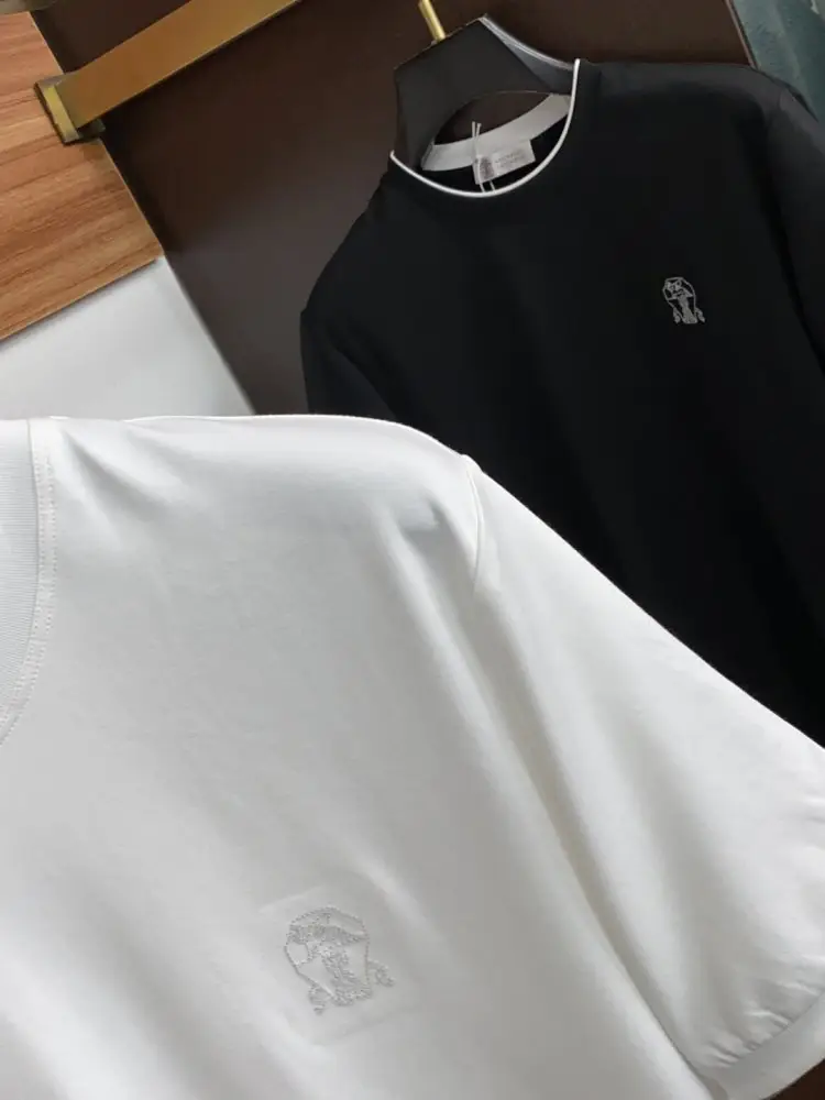 Brunello Cucinelli Футболка мужская — Фото 4