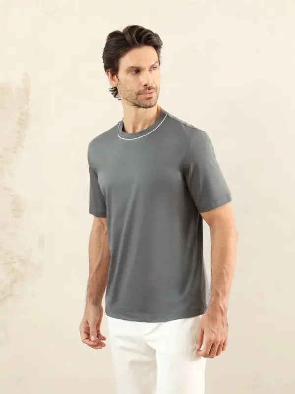 Brunello Cucinelli T-shirt men's — Photo 4