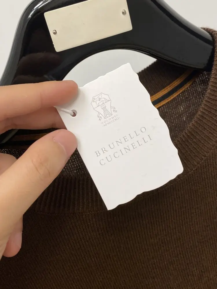 Brunello Cucinelli Футболка чоловіча — Фото 5