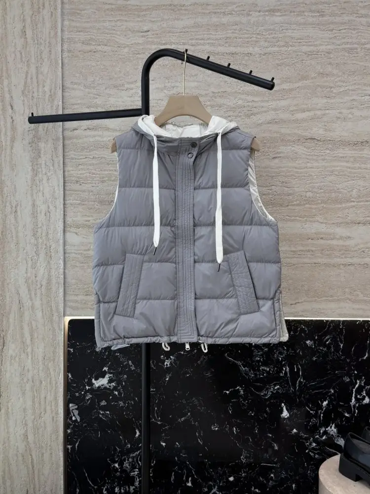 Brunello Cucinelli — Жилетка на пуху женская