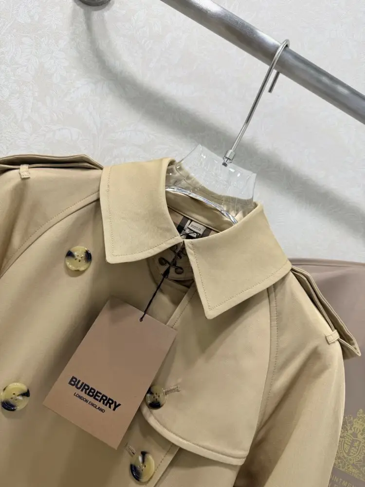 Burberry Длинный женский тренч — Фото 2