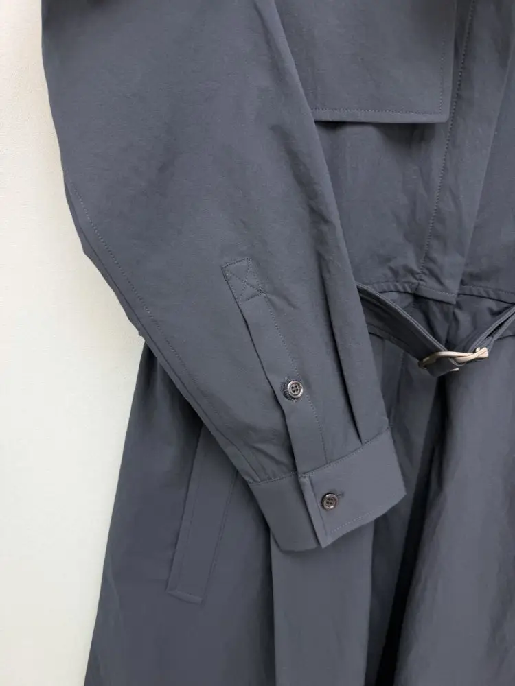 Burberry Довгий тренч А-силуету — Фото 5